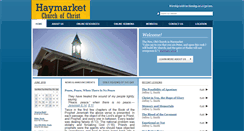 Desktop Screenshot of haymarketcofc.org